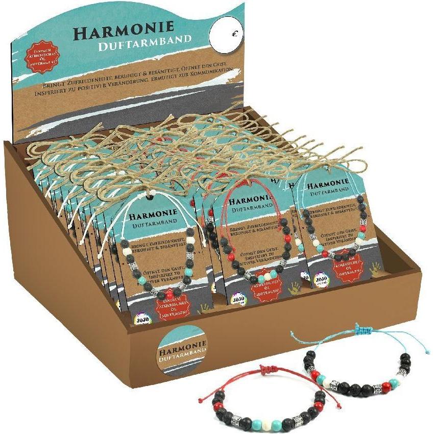 Thumbnail - Jojo, Armschmuck, Harmonie Lavastein Duftarmband.J765