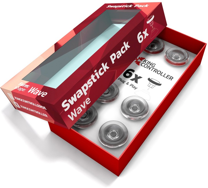 Actual product image King Controller Swapstick Sixpack Wave