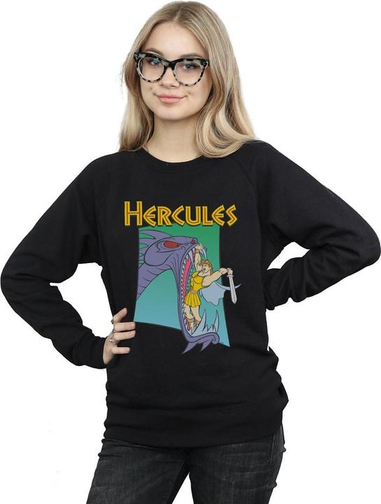 Actual product image Disney Womens/Ladies Hercules Hydra Fight Sweatshirt (L)