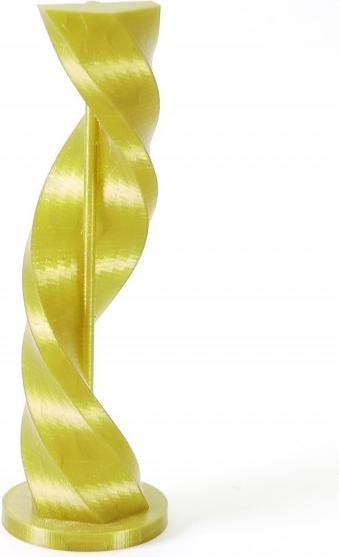 Actual product image Prusa Prusament PETG Yellow Gold 1kg (PETG, 1.75 mm, 1000 g, Yellow)