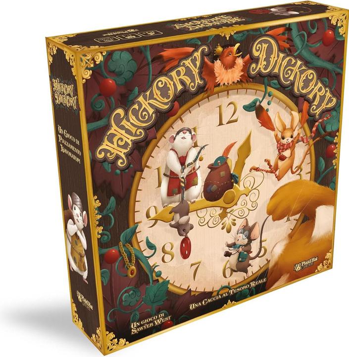 Image du produit Asmodée Hickory Dickory - Ed. Italiana (Italien, 2 - 4 Joueur)