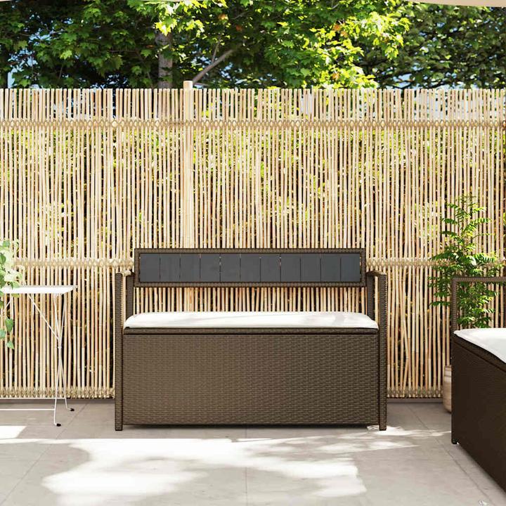 Actual product image vidaXL Gartenbank mit Stauraum