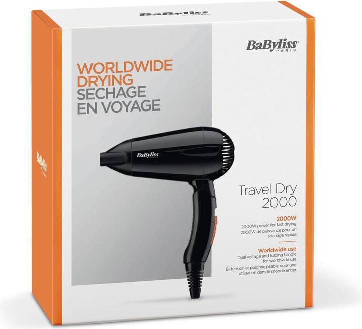 Produktbild BaByliss Travel Dry 2000 5344CHE