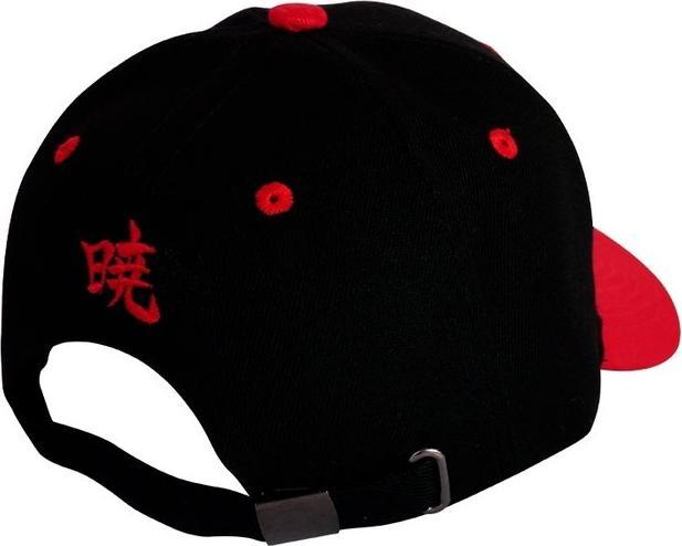 Actual product image ABYstyle Cappellino Naruto Shippuden : Akatsuki (rosso e nero) (ax2) (One size)