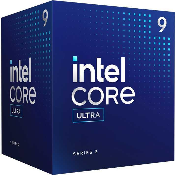 Actual product image Intel Core Ultra 9-285 processor - 2.50GHz -36MB - LGA1851 - Graphics - BOX - with heatsink (LGA 1851, 2.50 GHz, 24 -Core)