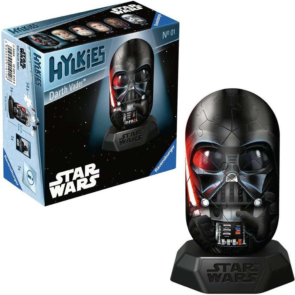Thumbnail - Ravensburger Hylkies: Die neue Sammelfigurenreihe zum selbst zusammenbauen. Figur #01 - Darth Vader (54 Teile)