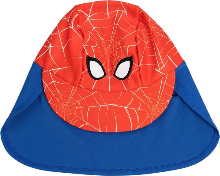 Actual product image Spiderman Boys Face Curved Peak Fitted Cap