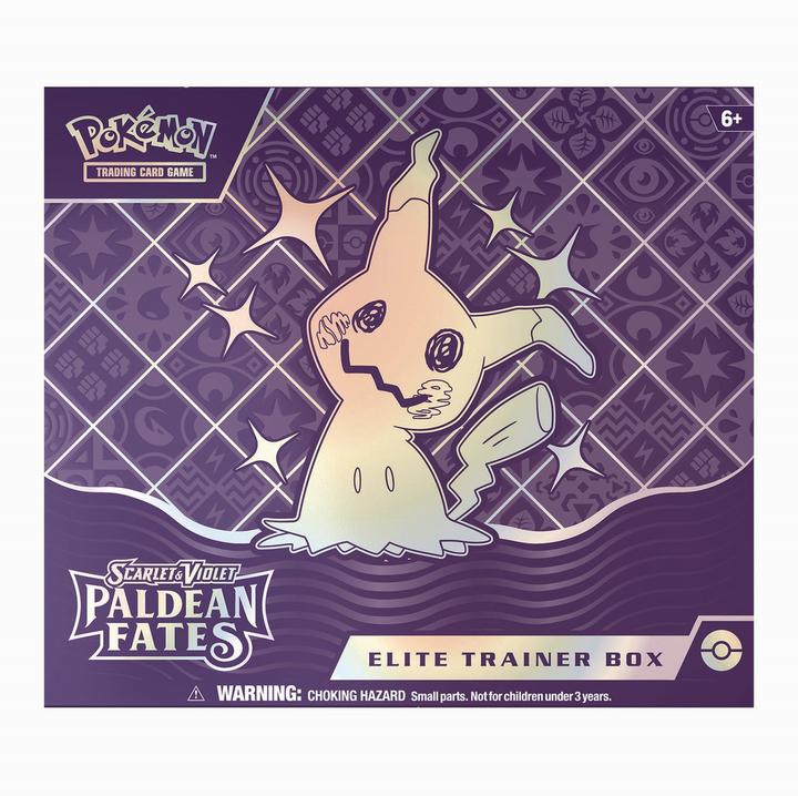 Actual product image Pokémon SV04.5 - Elite Trainer Box (English, Elite / Top Trainer Box)