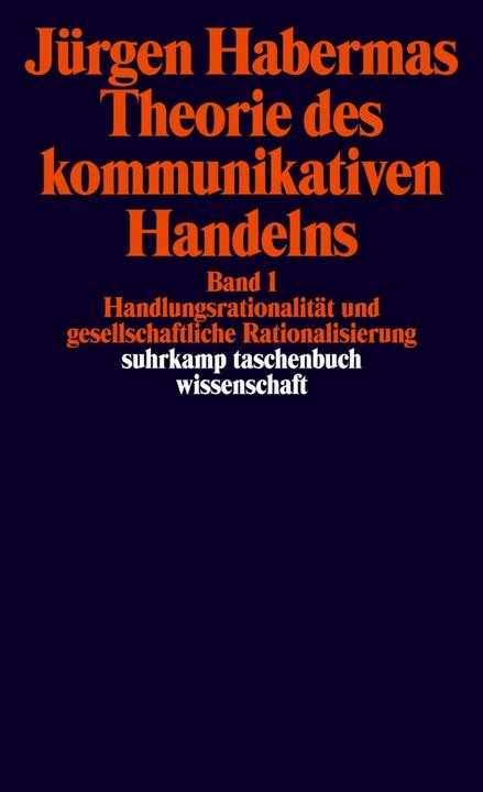 Produktbild Theorie des kommunikativen Handelns (Deutsch, Jürgen Habermas, 2014)