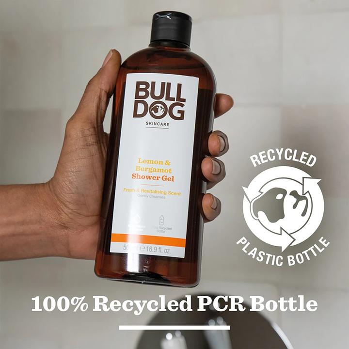 Productafbeelding Bulldog Citroen en Bergamot Douchegel Fris en Verkwikkend Body Wash 500ml (500 ml)