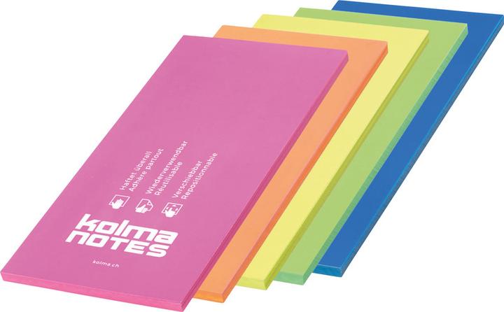 Actual product image Kolma Sticky notes Notes 99 x 210 mm static cling berry (99 x 210 mm)