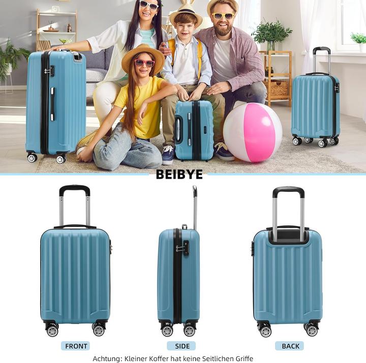 Immagine prodotto Beibye Handgepäck-Reisekoffer (38 l)