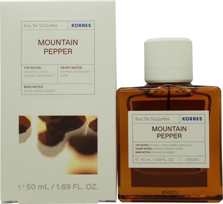 Actual product image Korres Mountain Pepper (Eau de toilette, 50 ml)