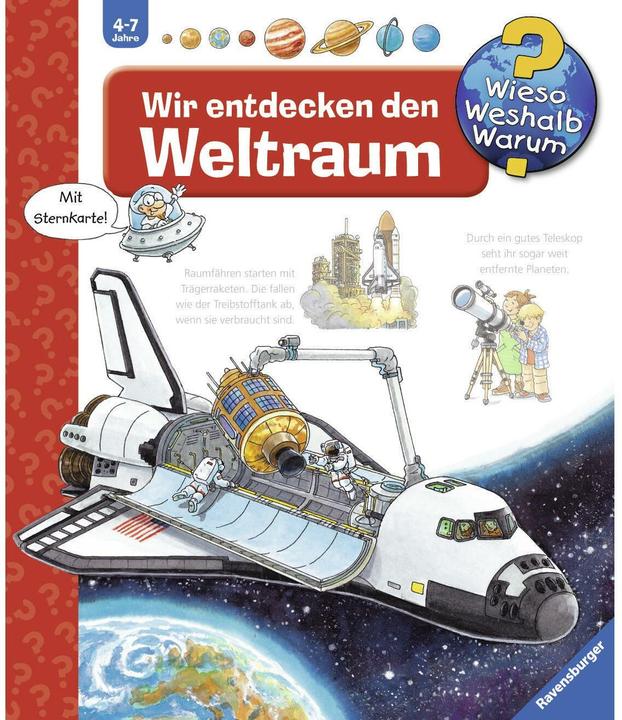 Immagine prodotto Ravensburger Wir entdecken den Weltraum (Tedesco, Peter Nieländer, Andrea Erne, 2014)