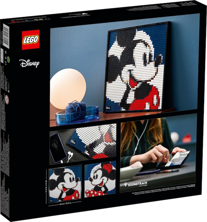 Immagine prodotto LEGO Topolino della Disney (31202, LEGO Art, LEGO DC)