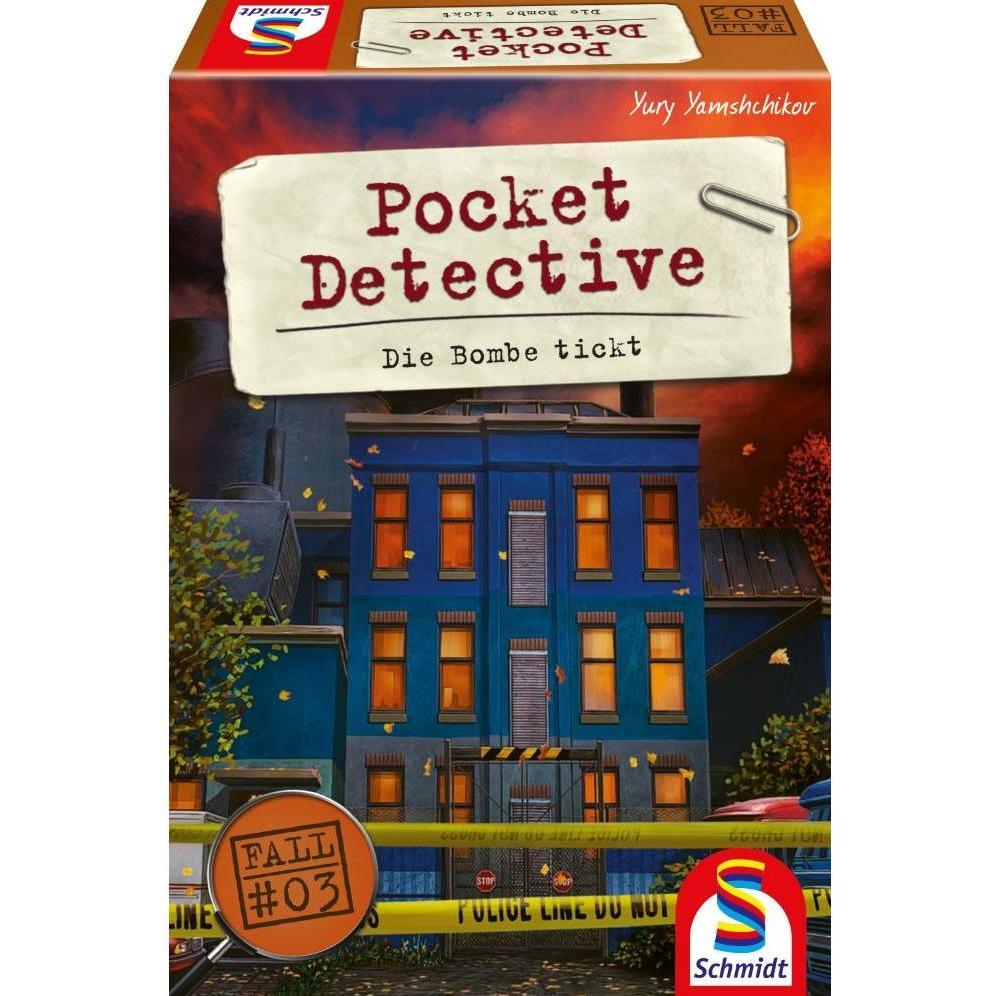 Schmidt Spiele Pocket Detective Die Bombe tickt (Deutsch)