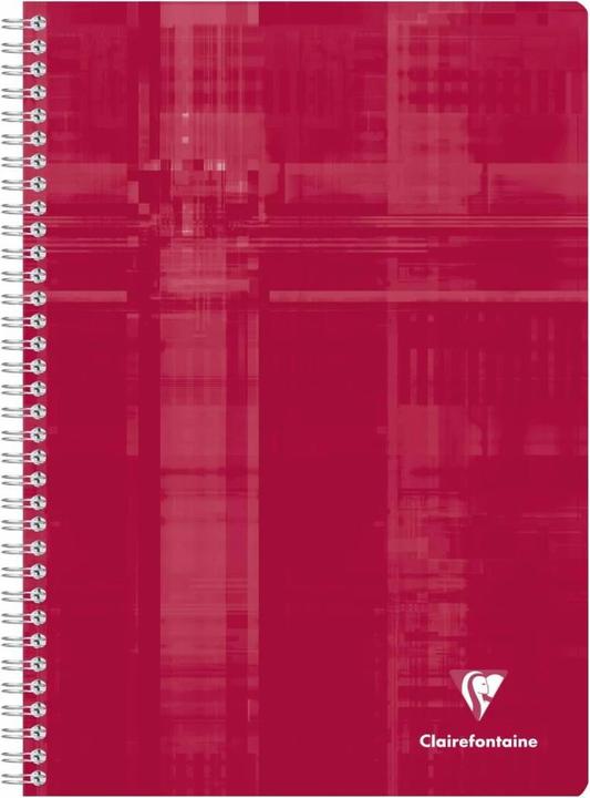 Produktbild Clairefontaine Notizheft Matris, 90 Blatt, A4, 5 mm kariert, assortiert (A4, Kariert)