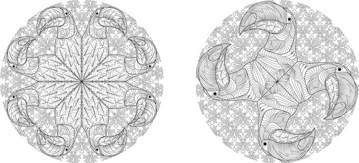 Actual product image Tier-Mandalas