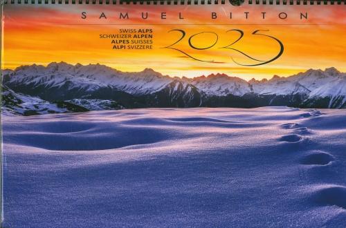 Produktbild Schweizer Alpen Kalender 2025 (59 x 29 cm)