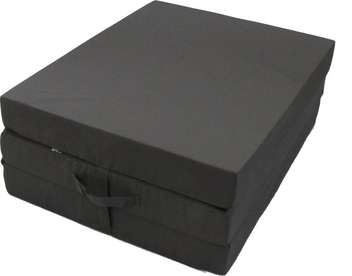 Produktbild Herlag Klappmatratze Senior dunkelgrau, 195x85 cm, Faltmatratze, Campingmatratze