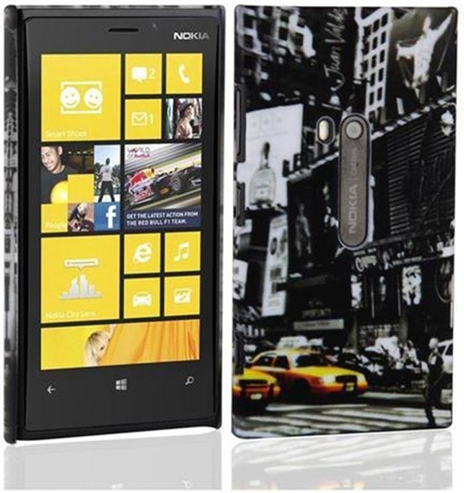Image du produit Cadorabo Couverture rigide avec impression Cover (Nokia Lumia 800)