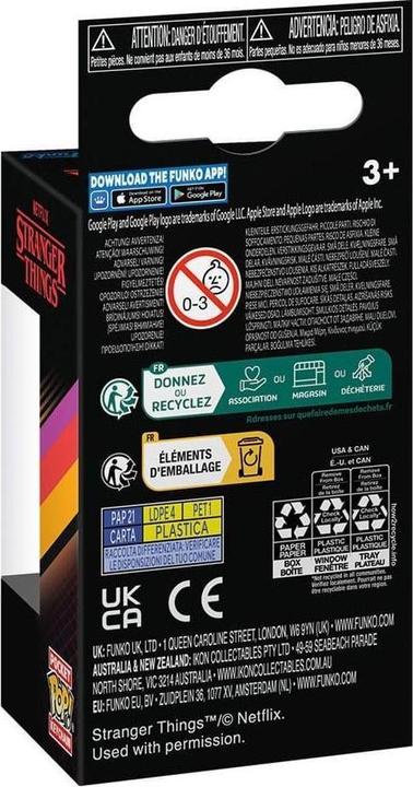 Produktbild Funko Stranger Things POP! Vinyl Schlüsselanhänger 4 cm Eddie Display (12)