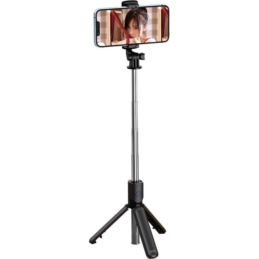 Thumbnail - xO Selfie-Stick Bluetooth-Stativ SS09 schwarz, Selfie Stick, Schwarz