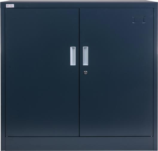 Produktbild Jet-Line Aktenschrank KIEW dunkelgrau-anthrazit knock-down 90x40x90cm (90 x 40 x 90 cm)