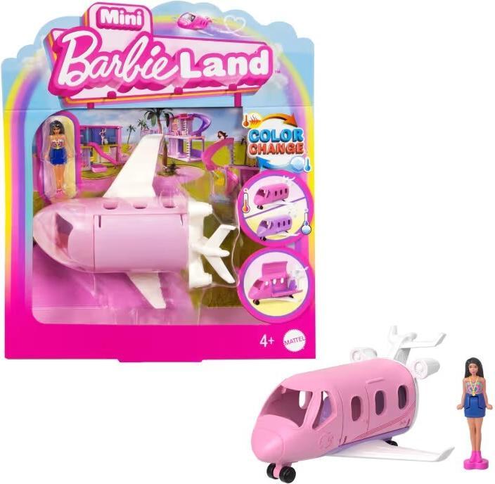 Actual product image Barbie Mini BarbieLand Traumflugzeug mit Puppe