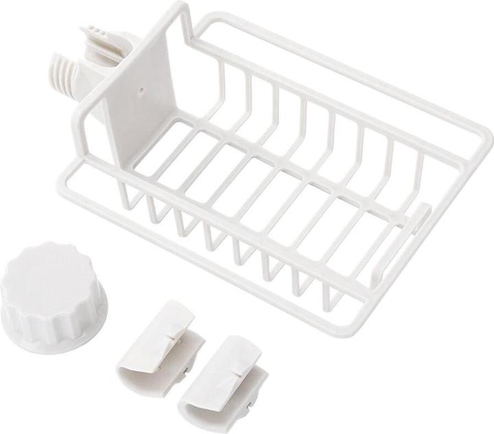 Produktbild JTI Verstellbarer Korb für Dusche und Küche - Weiss