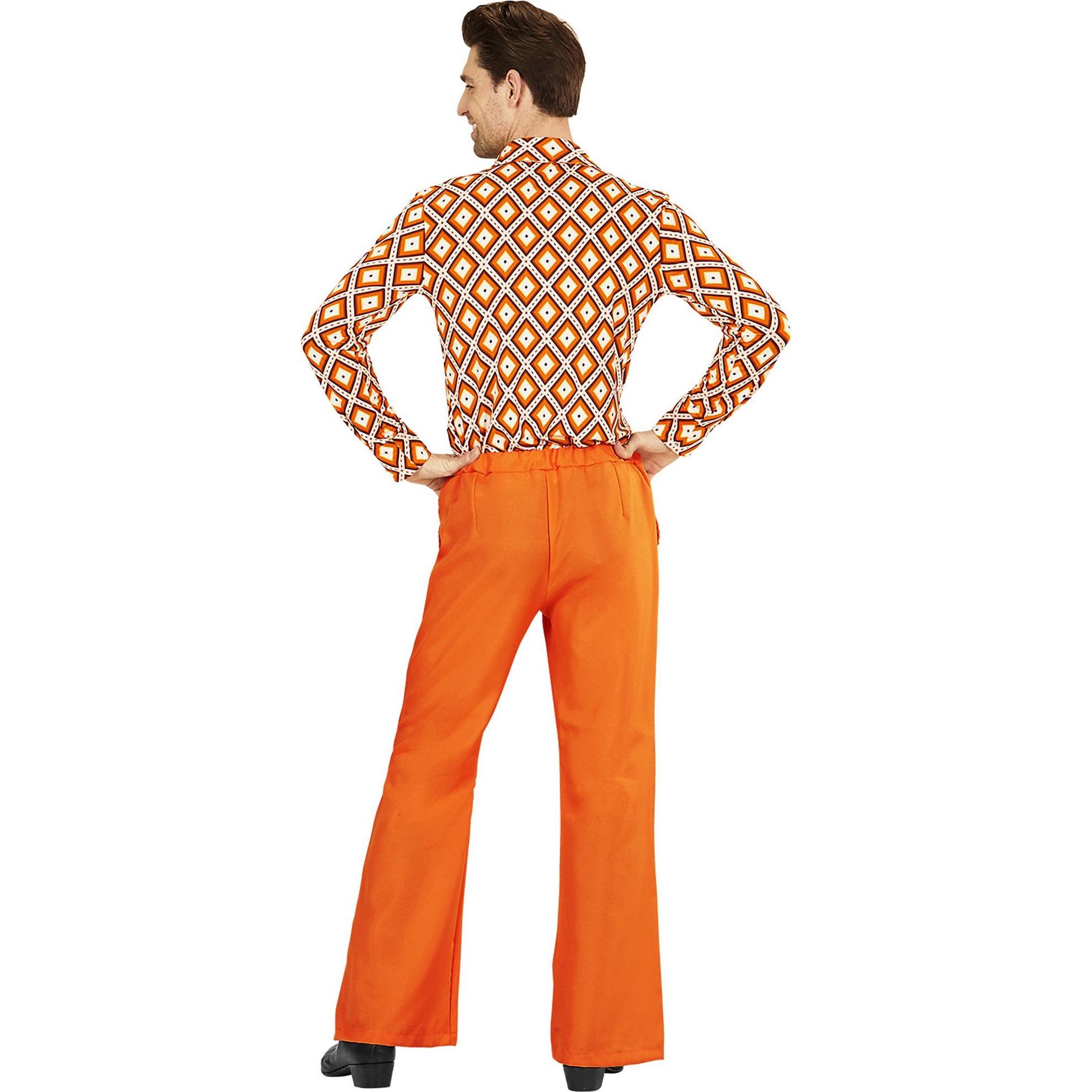 Widmann 70er Jahre Herrenhose Orange (L, XL)