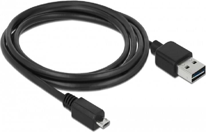 Actual product image Delock EASY USB 2.0 cable A to Micro USB (2 m, USB 2.0)