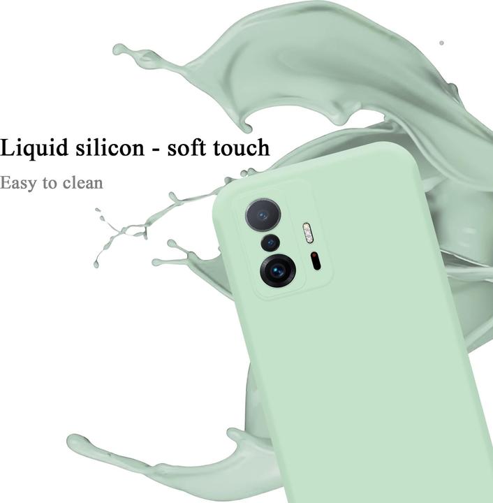 Actual product image Cadorabo TPU Liquid Silicone Case Cover for Xiaomi 11T / 11T PRO (Xiaomi 11T)