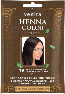 Venita - Henna Color Herbal Coloring Conditioner From Natural Henna 19ack Chocolate 25G
