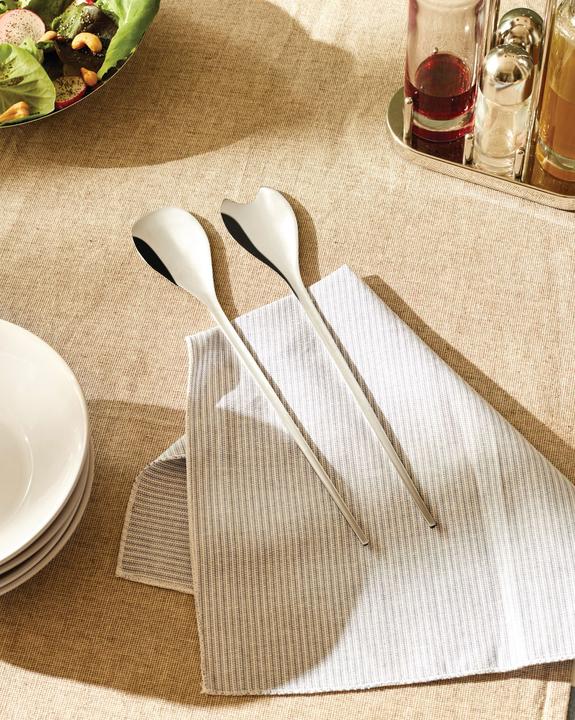 Produktbild Alessi Salatbesteck Silberfarben (Salatbesteck)