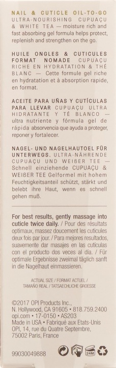 Produktbild OPI Nail & Cuticle Oil-To-Go (7.50 ml)