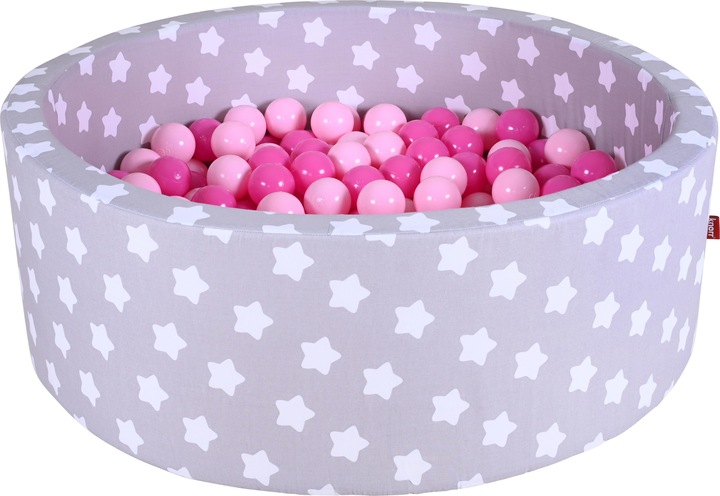 Pink, Stars, White, Rose
