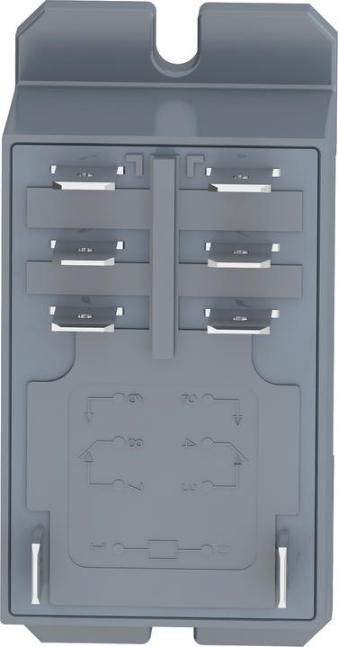 Produktbild Schneider Electric Leistungsrelais RPF, 2 W, 30 A, 24 VDC RPF2BBD