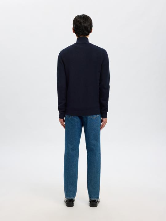 Produktbild Selected Homme High Neck Reissverschluss Strickjacke (M)