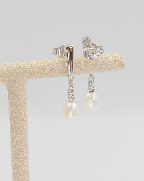 Image du produit Muau Boucles d'oreilles (Or blanc)