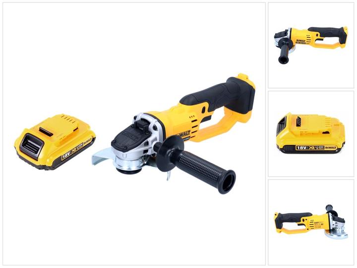 Protective cover - Additional handle - Clamping spanner - 1x rechargeable battery 2.0 Ah