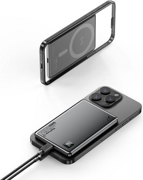 Image du produit KF Senior Banque d'alimentation Premium Super Slim MagSafe Wireless PD 5000mAh (5000 mAh, 20 W, 19.25 Wh)