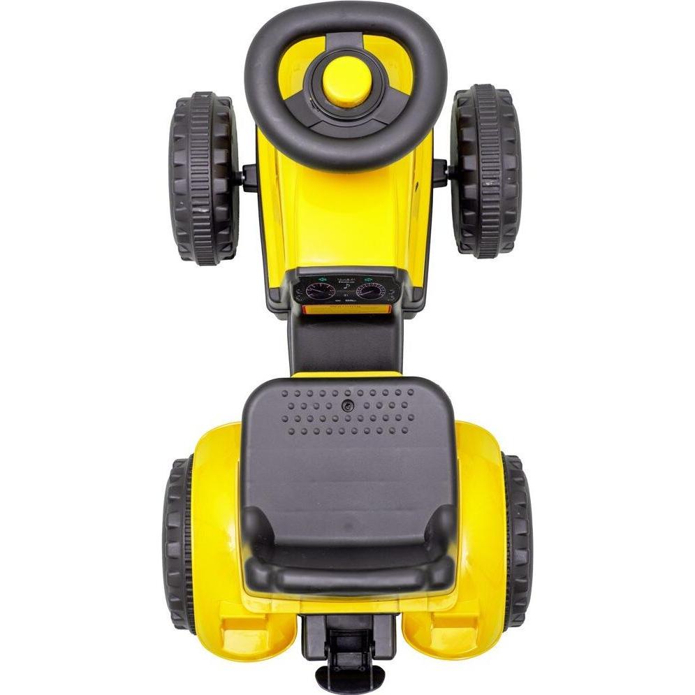 Baby Mix New Holland gelber Traktor mit Traktor und Werkzeugen