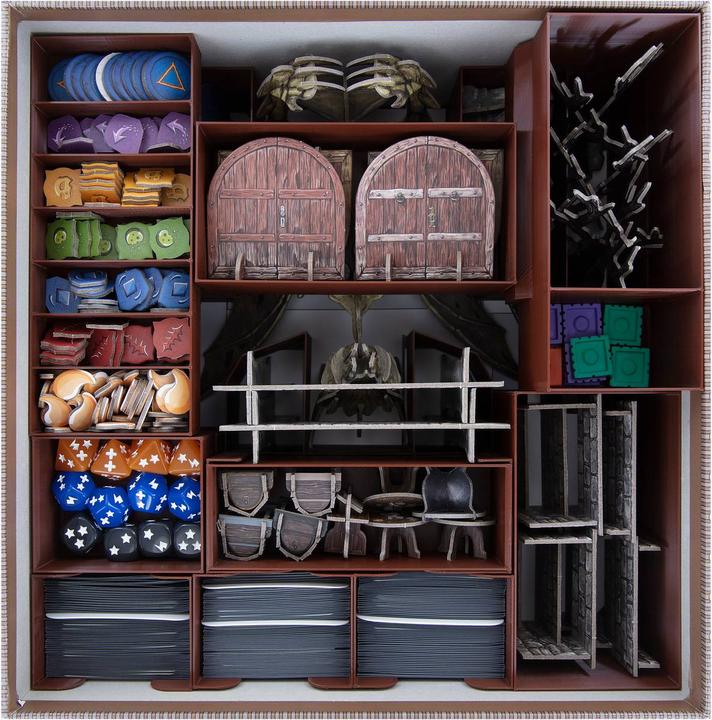 Image du produit Feldherr ORG087 - Inserts d'organisation pour Descent : Légendes des Ténèbres - Boîte de jeu de base (Matières plastiques)