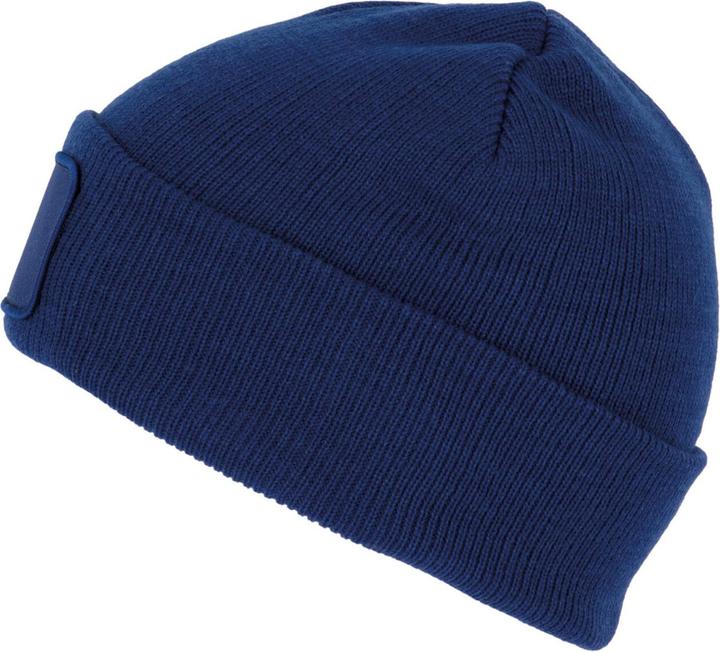 Actual product image K-up Recycled beanie with patch
