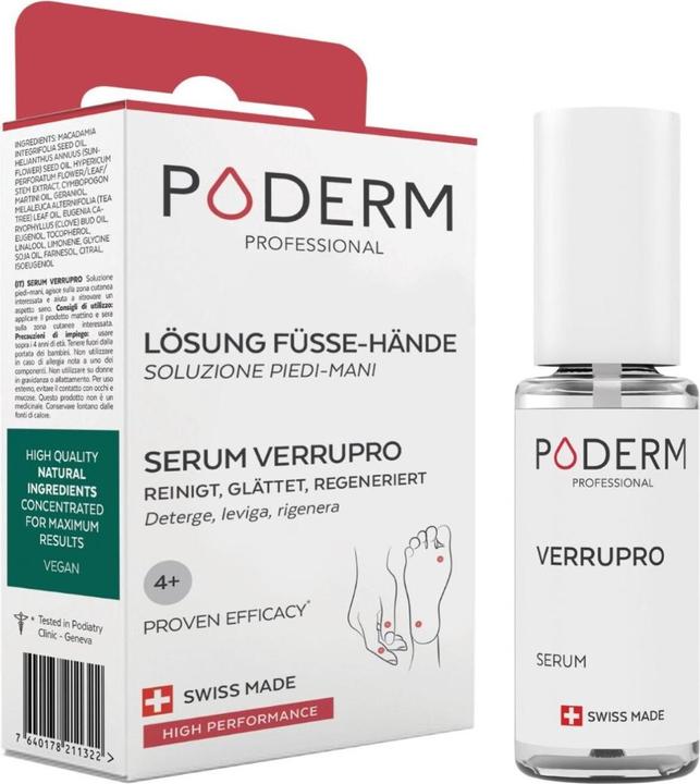 Actual product image Poderm Solution for hands and feet Solution (Foot deodorant & powder, 6 ml)