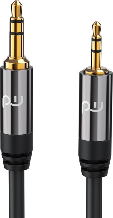 Actual product image Primewire 2.5mm Jack to 3.5mm Jack Audio Cable, AUX, HiFi Audio Adapter Jack Cable / Connector Cable (1.50 m, 3.5mm jack (AUX))