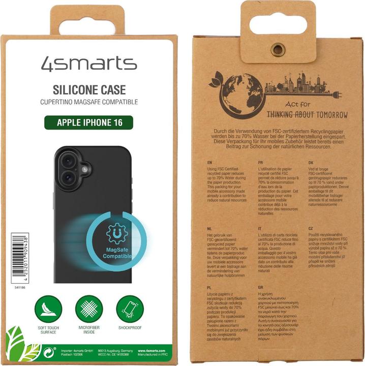 Produktbild 4smarts Silikon Case (Apple iPhone 16)