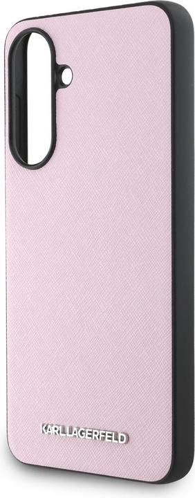 Produktbild Karl Lagerfeld - Saffiano (KLHCSA56PSAFWMCP) - Samsung Galaxy A56 5G - Pink Metal Logo (Samsung Galaxy A56)