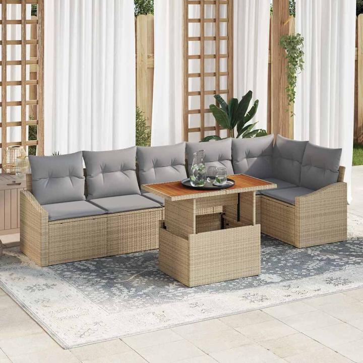 Produktbild vidaXL Garten Essgruppe (100 x 55 x 73 cm)